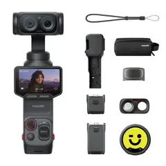 Insta360 - Cámara de vlogging de 8K Luna Ultra Paquete Creador