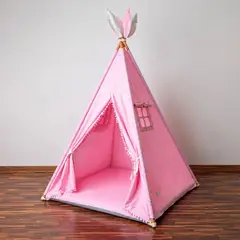 EL TEPEE - Carpa tipi con base color rosa
