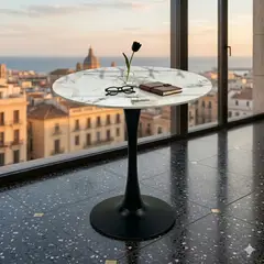 MIN CITY HOME - Mesa Tulipán en Negro