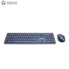 Teros - TECLADO INALAMBRICO CON MOUSE TE-5013S