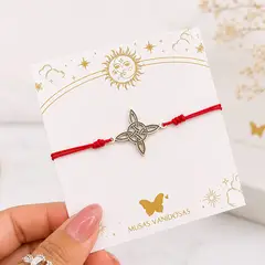 GENERICO - Pulsera Nudo de Bruja Plata 950 - Musas vanidosas