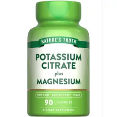 Nature'S Truth - Citrato de Magnesio & Potasio 90 Cápsulas