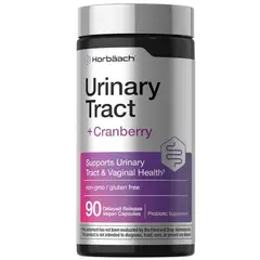 GENERICO - Horbaach Salud del tracto urinario para mujeres + Cranberry – 90 capsulas