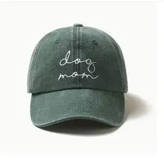 GENERICO - Gorra Bordada Dog Mom estilo vintage