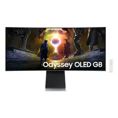 SAMSUNG - Monitor 34 Gaming Odyssey G8 Silver LS34DG850SLXPE