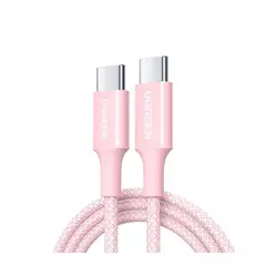 UGREEN - Cable L502 USB-C a USB-C PD Fast Charging 100W 2M Rosa