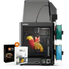 ELEGOO - Impresora 3D Centauri Carbon 2 Combo + Curso Gratuito + Pack STLs