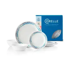 Corelle - Vajilla 12 Piezas Ocean Blues