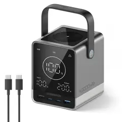OEM - Estación De Carga Portátil 300W Con USB C USB A Y Carga Inalámbrica Para 5 Equipos