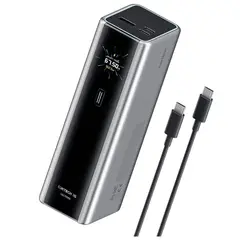 OEM - Power Bank Cuktech 15 Ultra 210W TFT 20000 mAh para Laptops Gris
