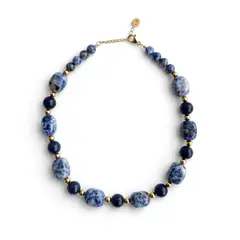 SAMANTHA PINTO HANDMADE ACCESSORIES - Collar Índigo - Herencia