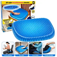 GENERICO - Cojín Ortopédico de Gel Universal - Alivio de Presión Color Azul