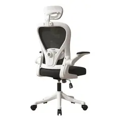 ANYHOGAR - Silla Ergonómica De Oficina Soporte Lumbar Ajustable Bl