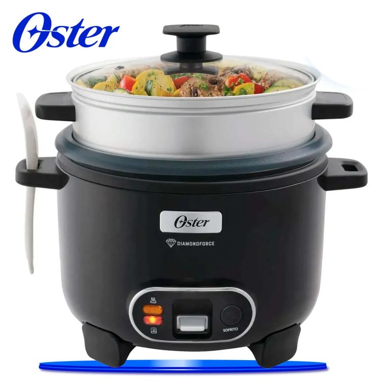 Olla Arrocera 1.8L Sofrito Con Vaporera Diamondforce Negro CKSTRC10DFBLK
