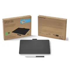 Wacom - TABLETA ONE MEDIANO, BLUETOOTH CTC6110WLW0A NEGRO
