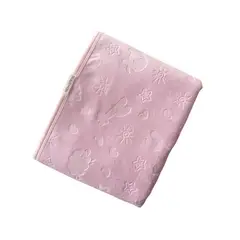 WAWA PIMA - MANTA PLUSH HIPOALERGÉNICO BEBE NIÑA- BABY JIRAFFE LILA