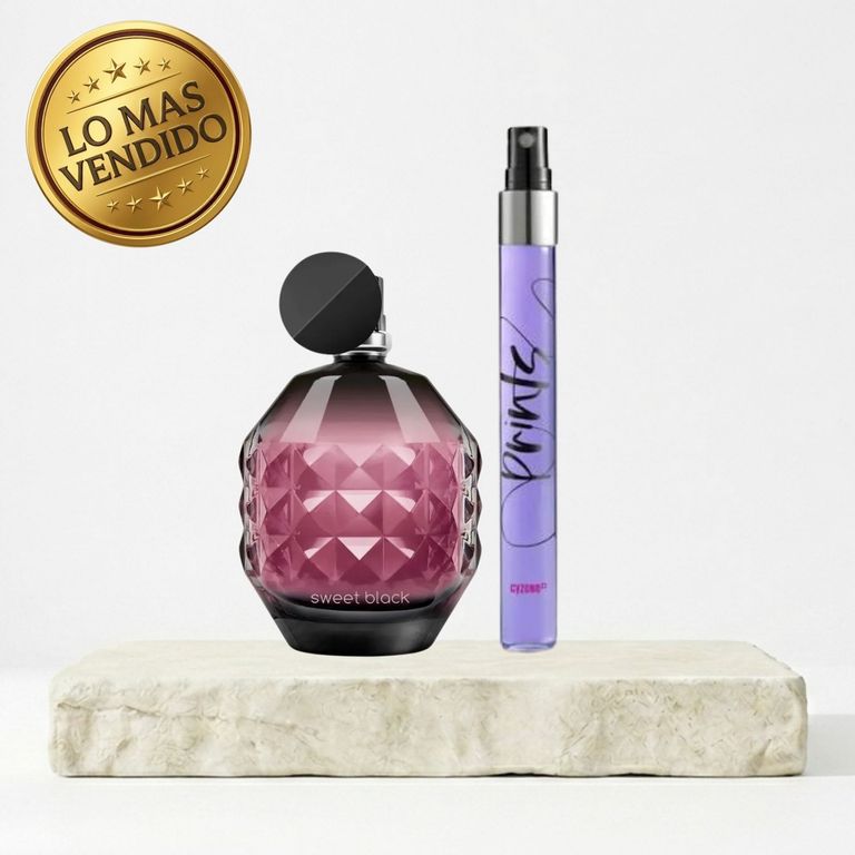 PACK DUO SWEET BLACK + PRINTS EAU DE TOILETTE
