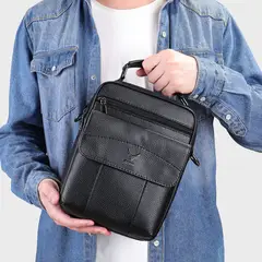 Armuz - Morral de Cuero Vacuno Hombre 6101