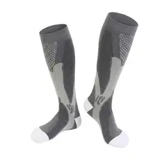 SHARKS - Medias de Compresión Deportivas 20-30 mmHg para Ciclismo, Running y Várices