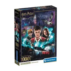 Clementoni - Rompecabezas Harry Potter Harry, Ron y Hermione x1000 pzas