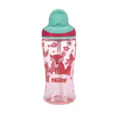 NUBY - Botella 360ml Sport Rosado