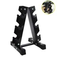 Xtreme Sport - Soporte Rack de Mancuernas de 3 pares Triangular
