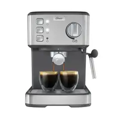 OSTER - Cafetera Espresso BVSTEM5502-053 1.5L 15 Bares Compatible con Cápsulas Dolce Gusto