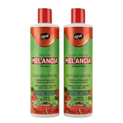HAIRDO - Pack Shampoo + Acondicionador Melancia Cabellos Secos y Opacos 500ML - Eleve