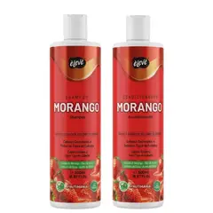 HAIRDO - Pack Shampoo + Acondicionador Morango Cabellos Rizados - Eleve