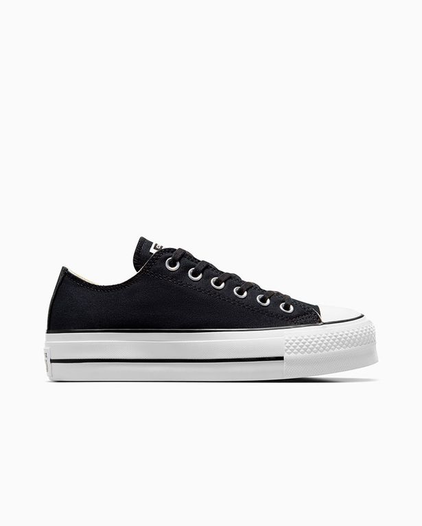 Zapatillas Mujer Chuck Taylor All Star Platform Ox Negro