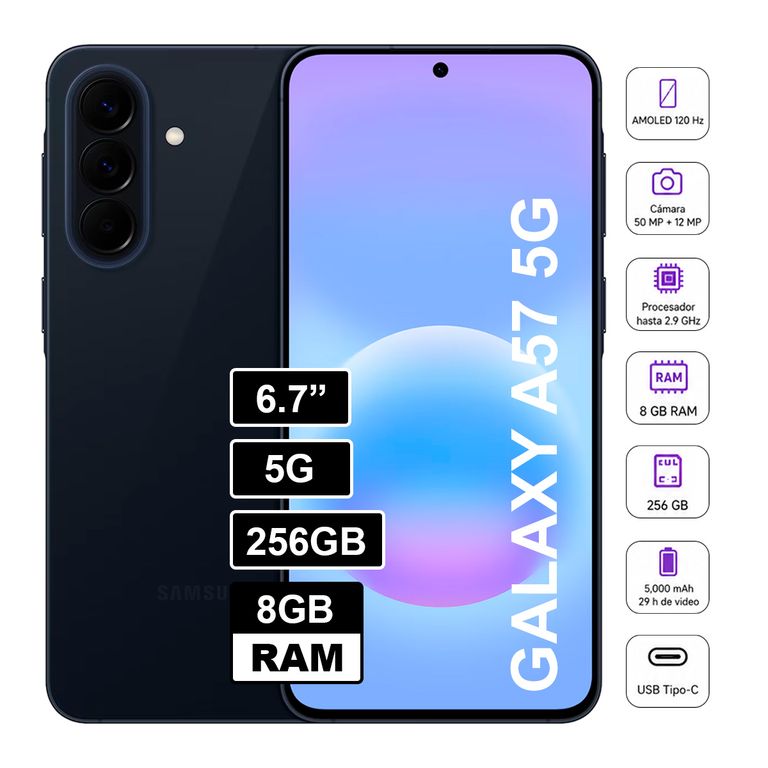 Galaxy A57 5G 8GB 256GB Dark Blue