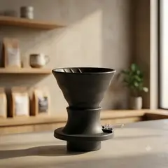 GENERICO - DRIPPER INMERSION SWITCH CERAMICA NEGRO