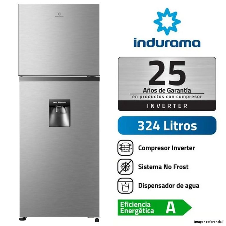 REFRIGERADORA 324L RI-439DI NO FROST CROMA