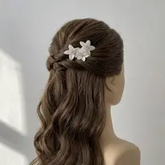 GENERICO - TOCADO TIARA PEINETA ACCESORIO PARA NOVIA