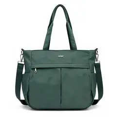 KELLER - Bolso para Mujer Impermeable con Gran Capacidad y Correa Ajustable Verde CT2