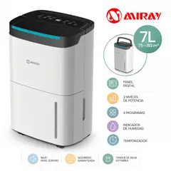MIRAY - Deshumedecedor DM-522 7 L 75 - 80 m²