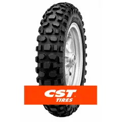 CST - Llanta De Moto Scooter 3.50-10 DOBLE PROPOSITO Uso Sin Camara