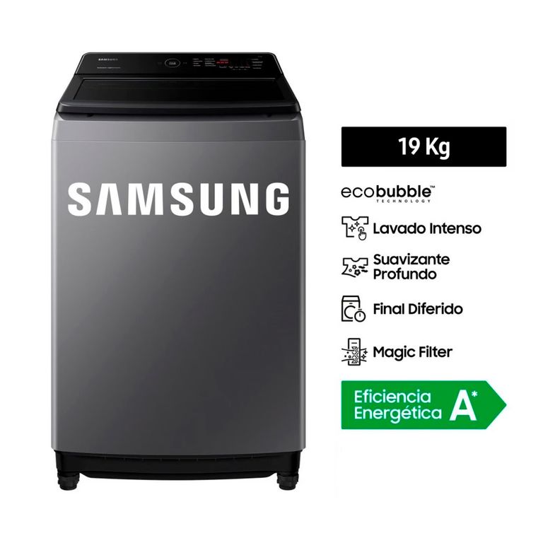 Lavadora Automática 19 Kg WA19CG6441BD - Gris
