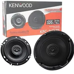 KENWOOD - PARLANTES COAXIALES 6.5" 2 VIAS 320W MAX 100W RMS KFC-1696PS
