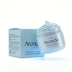 GENERICO - Arencia Fresh Blue Hyssop Rice Mochi Cleanser 120g Limpiador Multifuncional
