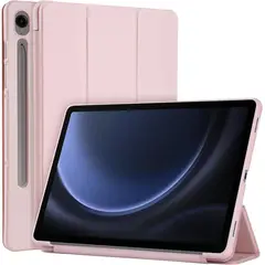 GENERICO - Funda para Samsung Galaxy Tab S7 de 10.9 + Porta Lápiz + Rosa Palo