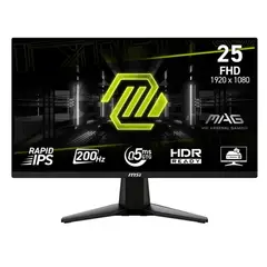 Msi - Monitor MAG 255F E20 24.5 FHD Rapid IPS 200Hz 0.5ms