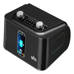 EWTTO - Parlante Portátil Bluetooth 70w Pantalla Y Luces Rgb