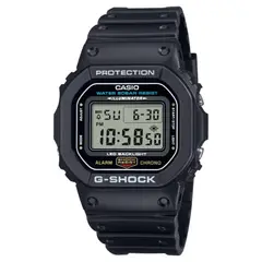 G-Shock - Reloj para Hombre Casio DW-5600 Digital de Resina Color Negro Sólido OG-S-111