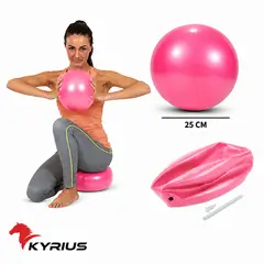 NO LOGO - PELOTA DE PILATES COLOR ROSADO