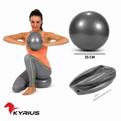 NO LOGO - PELOTA DE PILATES COLOR PLOMO