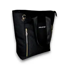 SOLARI - Bolso Tela IvaBag Porta Laptop Bolso de Viaje y Gym Cartera Tote De Viaje Mujer