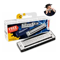 HOHNER - Armónica SilverStar Tono C
