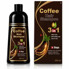 SM - Shampoo Tinte Para El Cabello 3 en 1 Marron - 500 ml