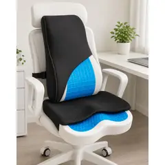 DI ROSSANA - PACK COJÍN LUMBAR GEL TECH + COJÍN DE COXIS GEL TECH PREMIUM